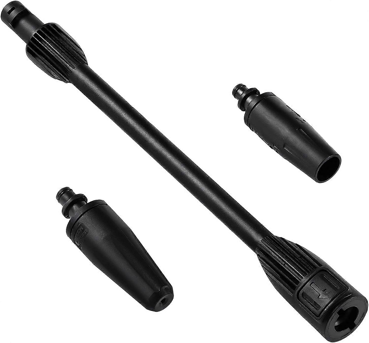 Dual function pressure washer replacement gun compatible with Karcher K2-K7 series with 2 spray nozz