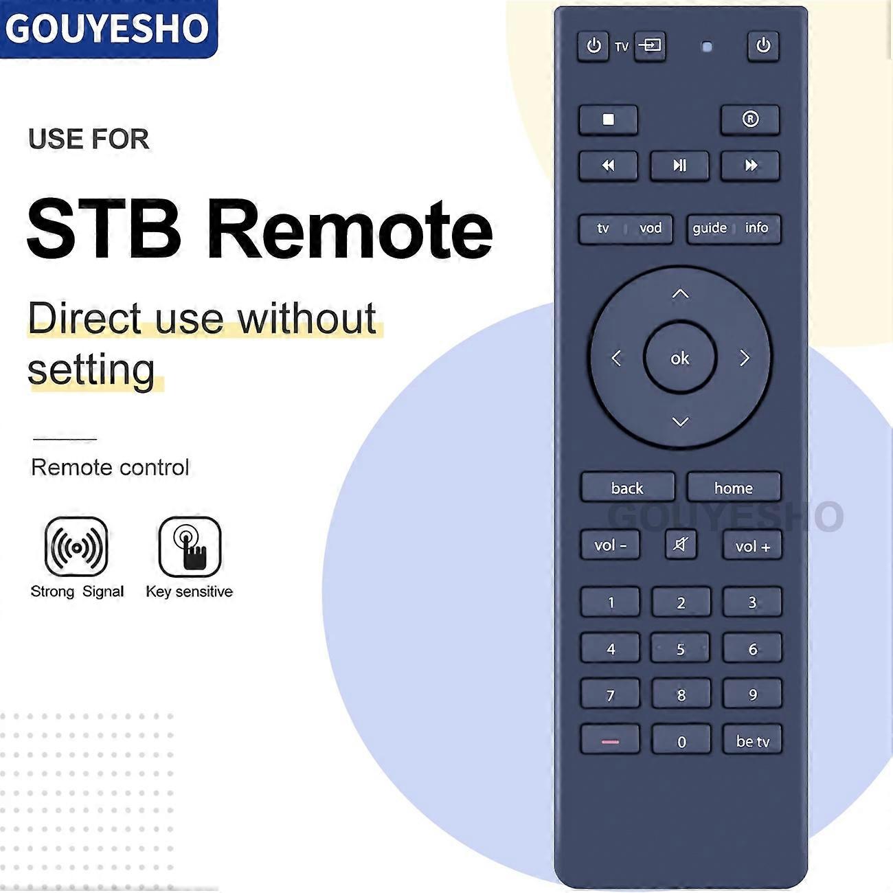 New Remote Control ISB8430-RCU-VOO RC3203404/01B For evasion Set-Top Box SNOWFLAKE IR voo