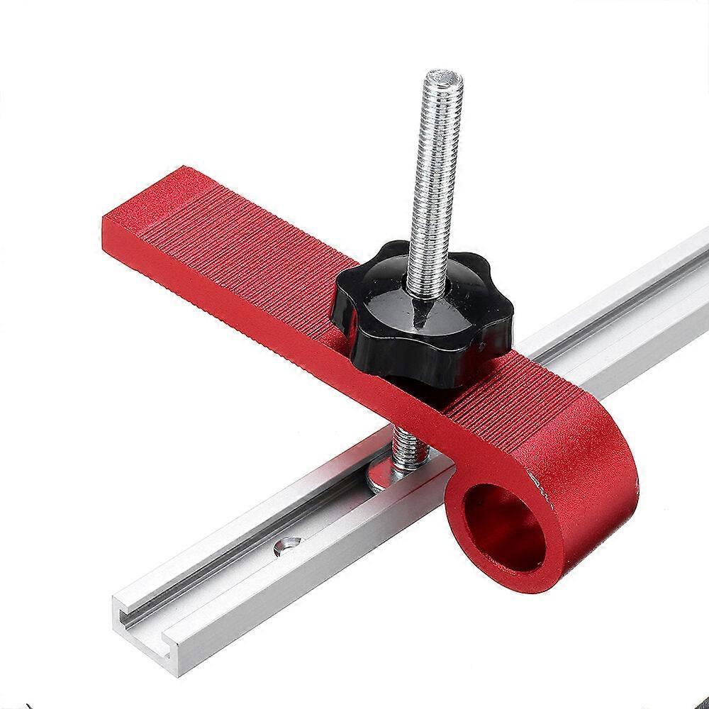 300-1220Mm T-track T-slot Miter Track Jig T Screw Fixture Slot 3/4 X 3/8 Inch For Table Saw Router Table Woodworking Tool