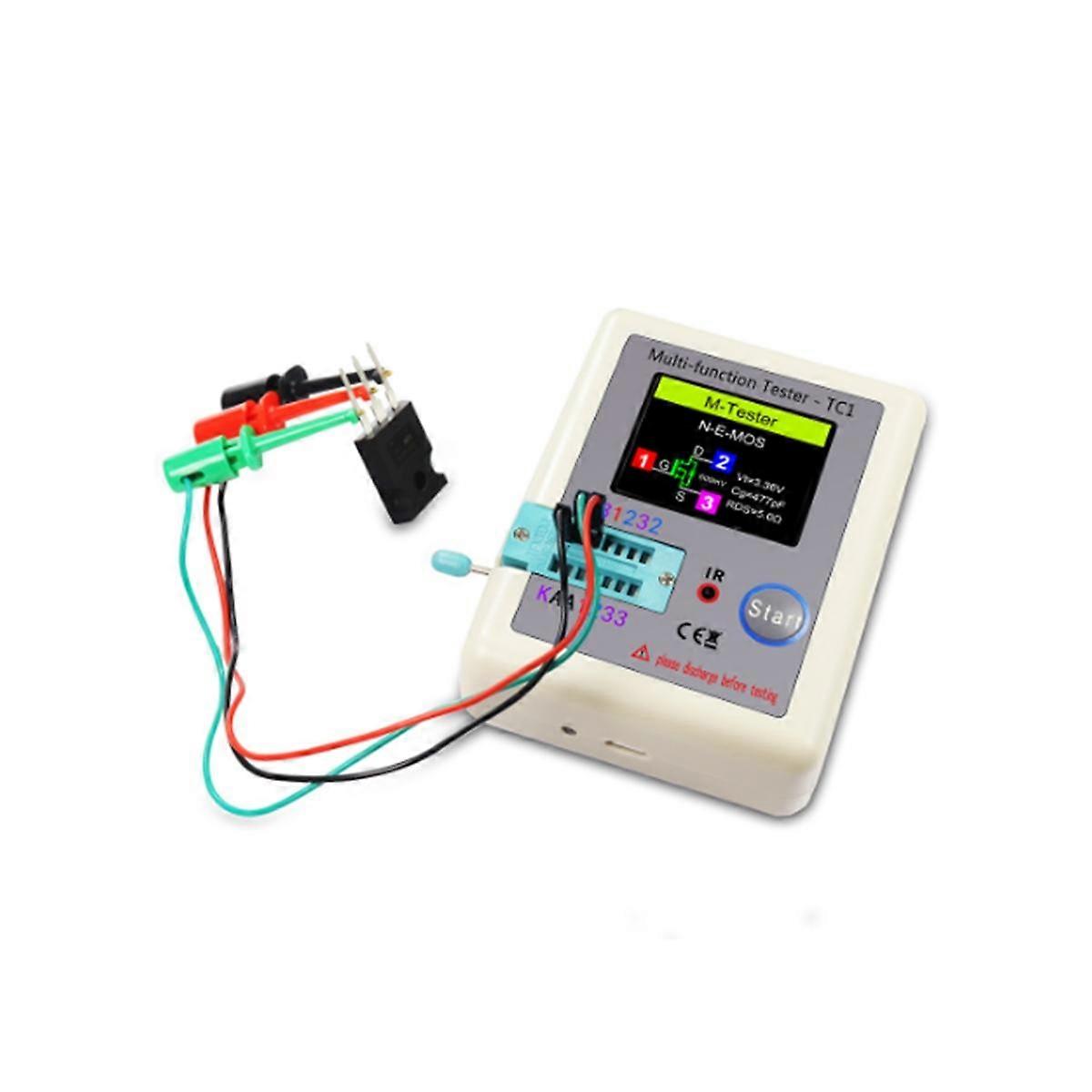 LCR-TC1 TC1 Display Multifunctional TFT Backlight Transistor Tester for Diode Triode Capacitor Resi