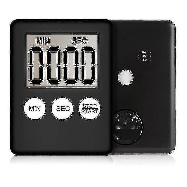 Kitchen Timer Electronic Lcd Digital Screen Cooking Count Up Countdown Clock Magnet Alarm Sleep Stopwatch Clocks Kitchen Gadget