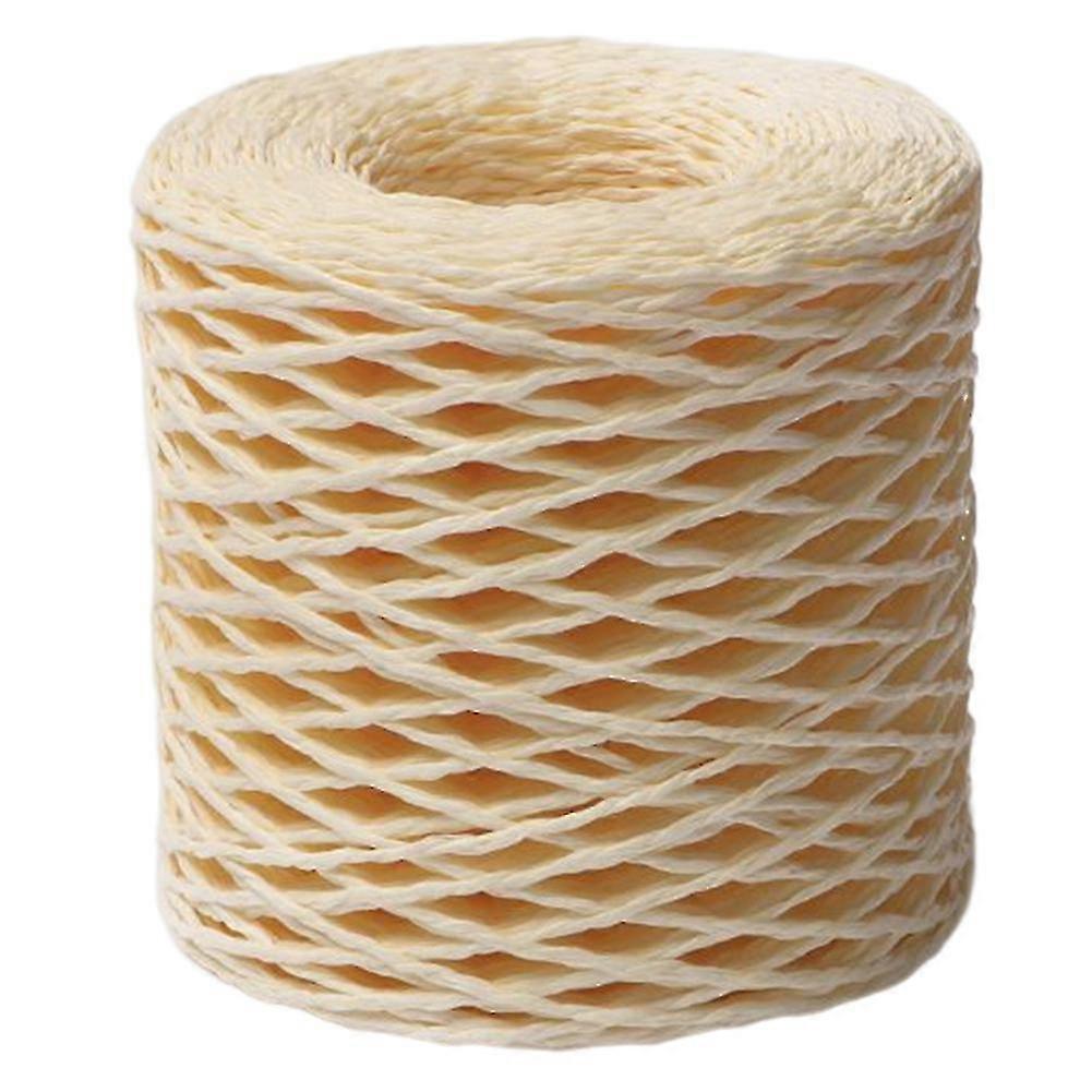 Raffia υφαντό νήμα diy χειροποίητες χειροτεχνίες ύφανση σχοινί cuttable δώρο διακοσμητική χορδή συσκευασίας