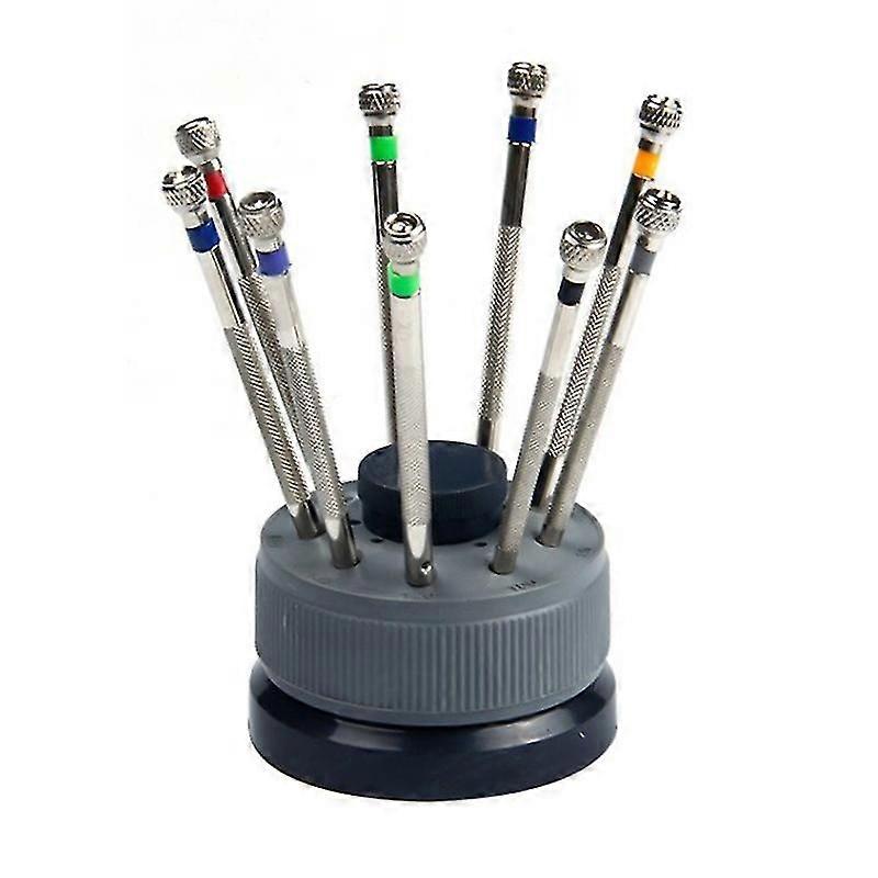 9 PCS 0.5mm-2.5mm Watch Repair Screwdriver Tools Set Kit