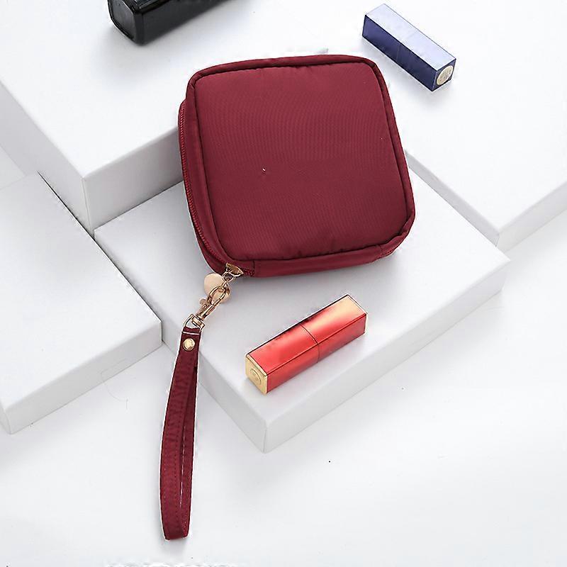 Soft Velvet Make up Bag Multifunctional Cosmetic Storage Bag Large Capacity Portable Square Travel