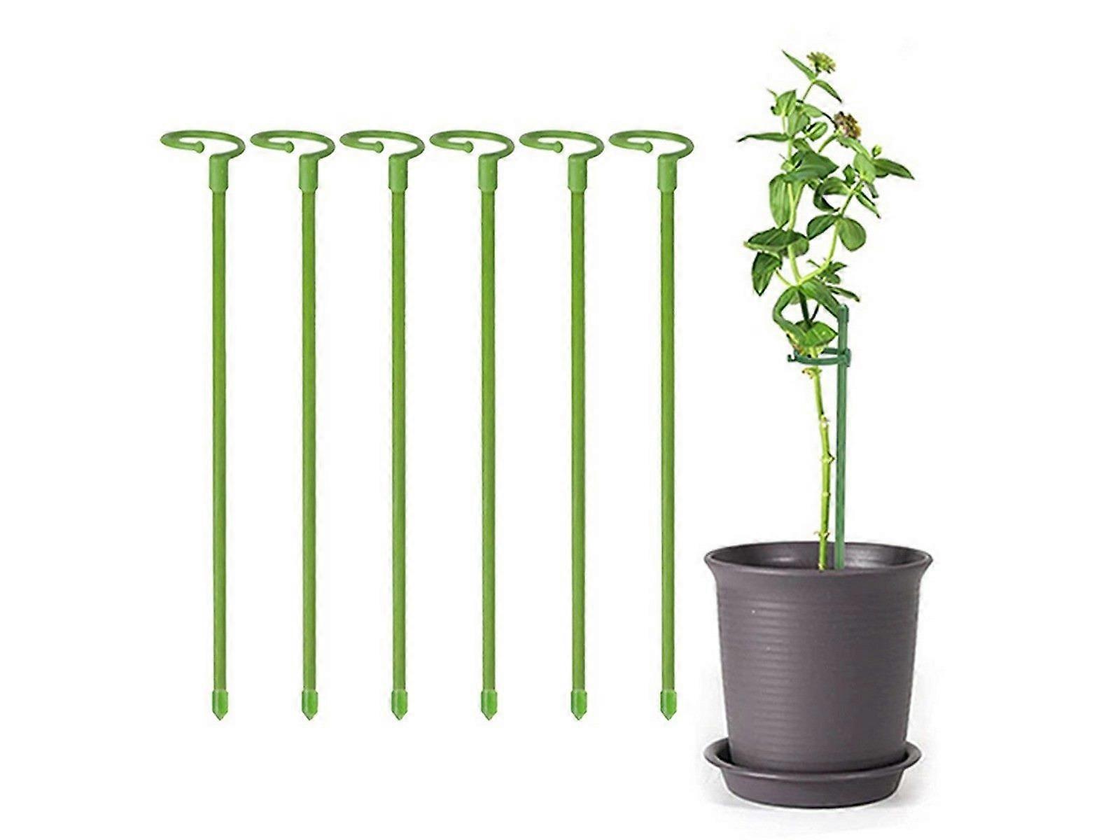 12Pcs 40cm Plant Support Stakes for Flowers Single Stem Plant Support