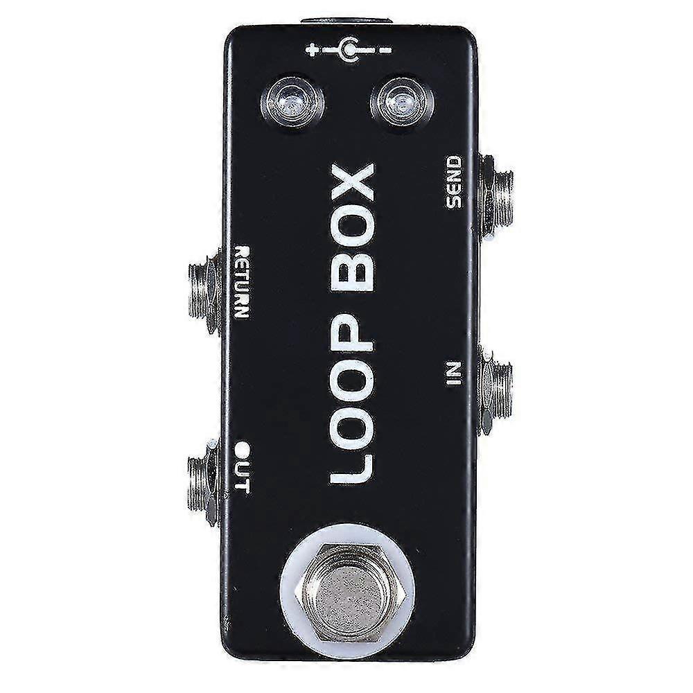 Mini Guitar Pedal Loop Box Ser Chl True Bypass