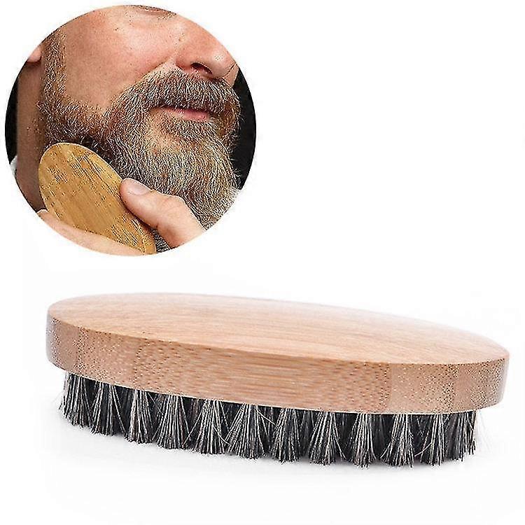 Bartbürste Wildschweinborstenbürste Herren Bartstyling Pflege