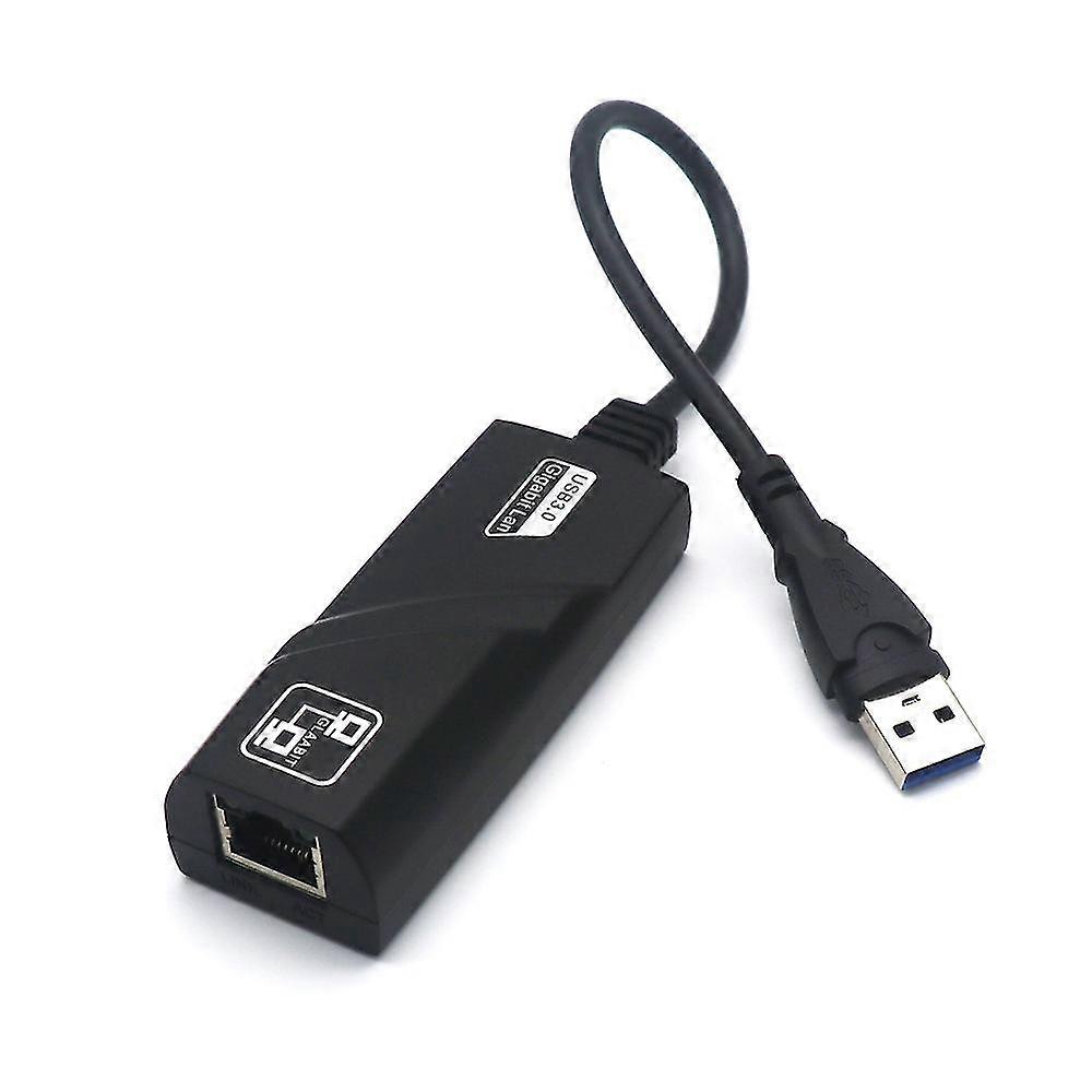 USB-Ethernet-Adapter, USB 3.0-auf-RJ45-Ethernet-Adapter, Netzwerk-1000mbps-LAN-Adapter kompatibel mit Windows 10 / 8.1 / 8 / 7 / Vista / XP, Mac OS 10.6 und Abov