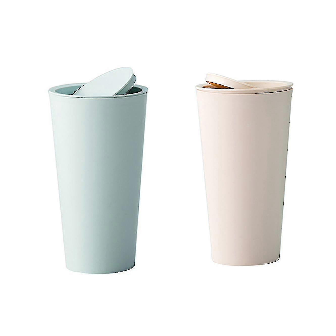 1pcs Auto Car Garbage Can Car Trash Holder Rubbish Bin Beige