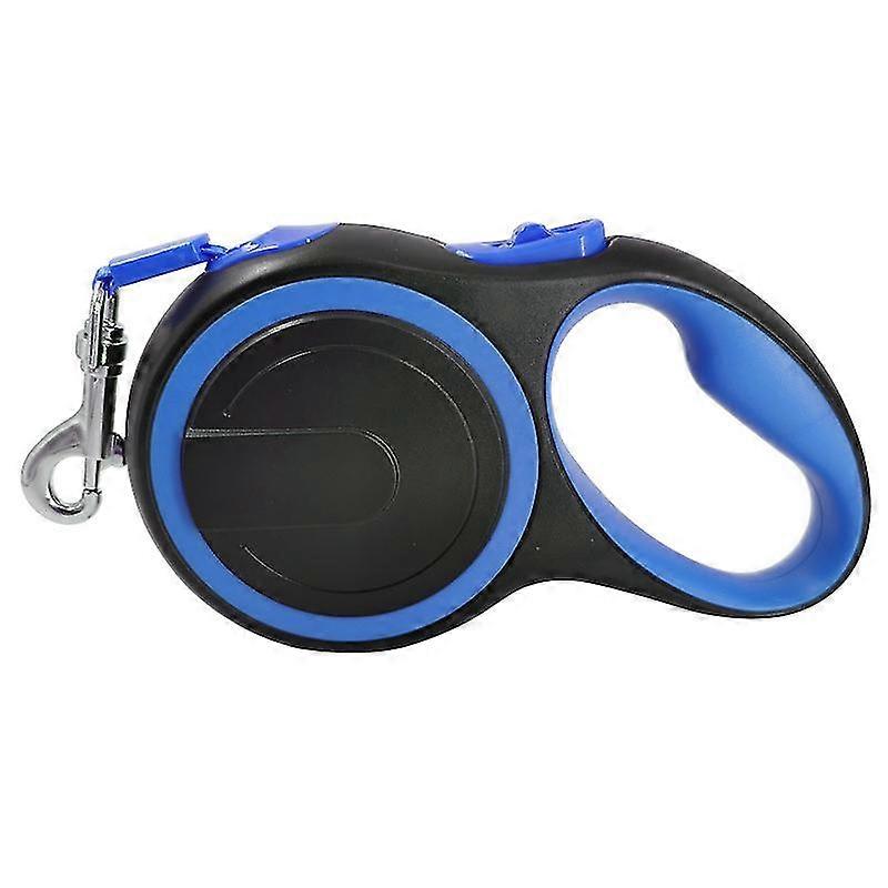 Laisse Rtractable Automatique Pour Chiens Laisse De Promenade Pour Chiens De Moyenne Et Grande Taille-5m(20kg)-bleu