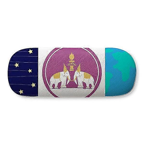 Thajsko Thajsko Dva Elephant Shield Hard Shell brýle Glass Case Star Sky
