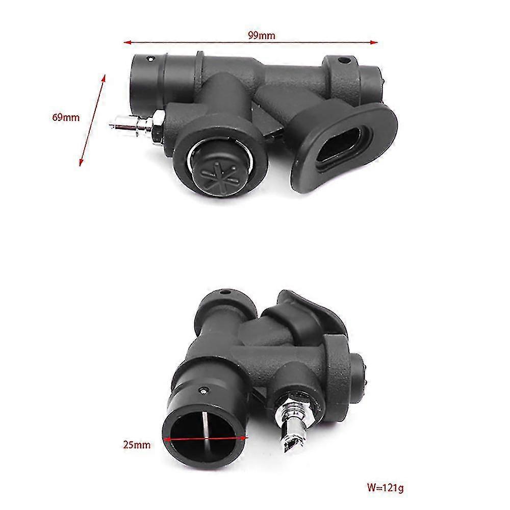 Scuba Diving Universal Bcd Power Inflator With Standard Connection With 45 Degree Angled Mouthpiece (tangling)