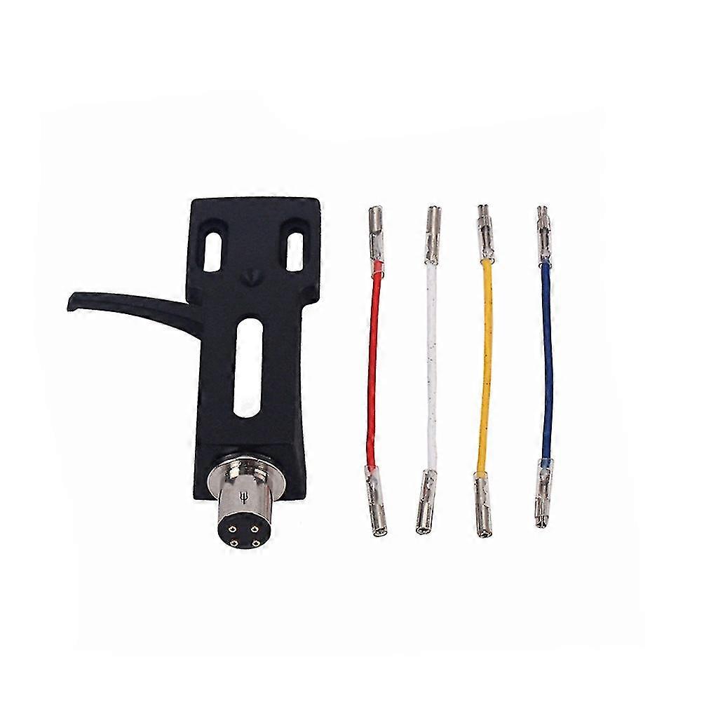 Turntable Headshell Mount Universal Lp Phono Cartridge Replacement Phonograph Head Holder Stylus Le