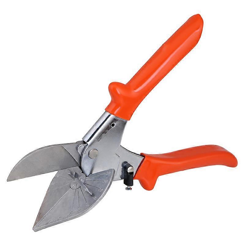Miter Cutter 45 to 135 Degree Multi Angle Miter Shear Cutter Soft Wood Cutter Adjustable Trunking Miter Trim Cutter Cutting Hand Tool for Cutting Mold