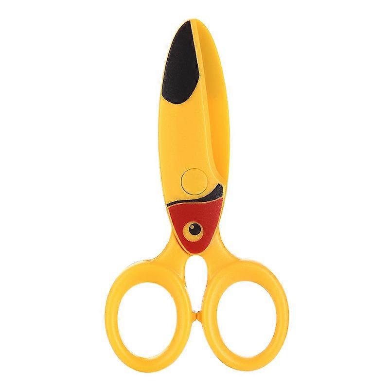 1 Piece Safety Scissors, Plastic Safety Scissors, Paper Cutting Scissors, Serrated Scissors, Creative Scissors, Art Design