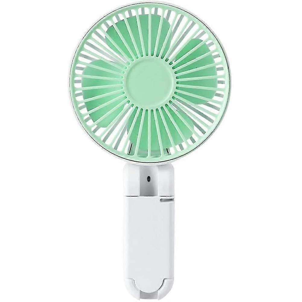 Folding Usb Desk Fan (green)