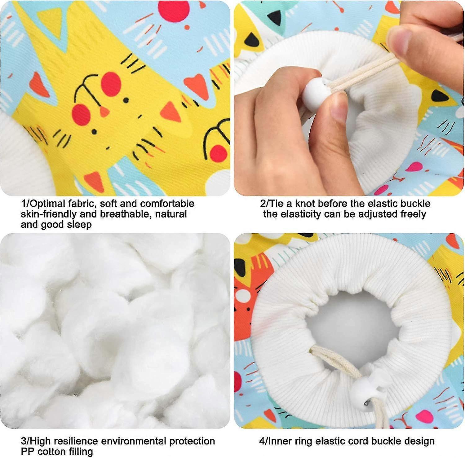 Pet Cat Recovery Collar, Cat Cone Collar