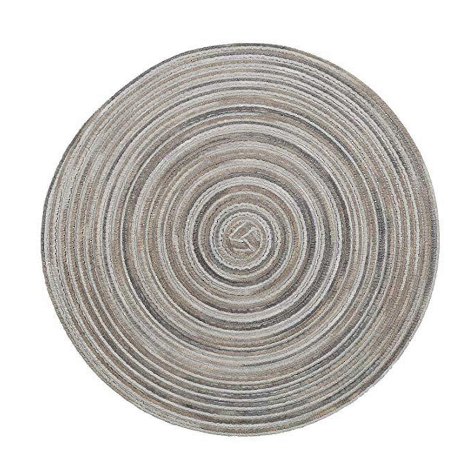 Exquisite Workmanship Table Cover Wide Application Cotton Round Natural Knitted Coaster Place Mat for Home KAESI