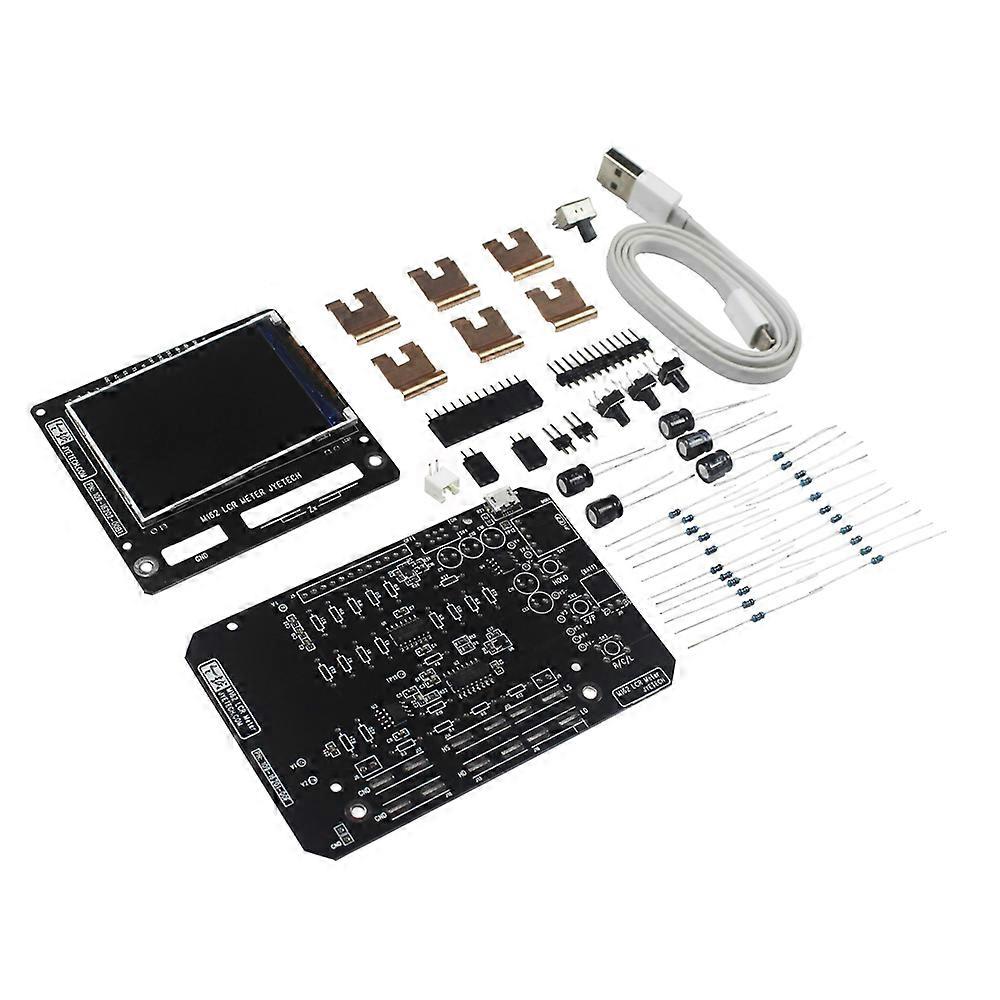 Portable Digital Inductance Capacitance Resistance Meter DIY Kit STM32F303 Microcontroller  Automatic Ranging USB Data Transfer