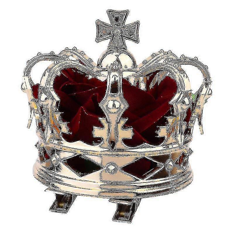 1pc Halloween Party Queen Coronation Three-dimensional Crown Headdress