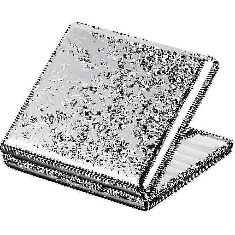 Étui à cigarettes : étui à cigarettes noble en acier inoxydable