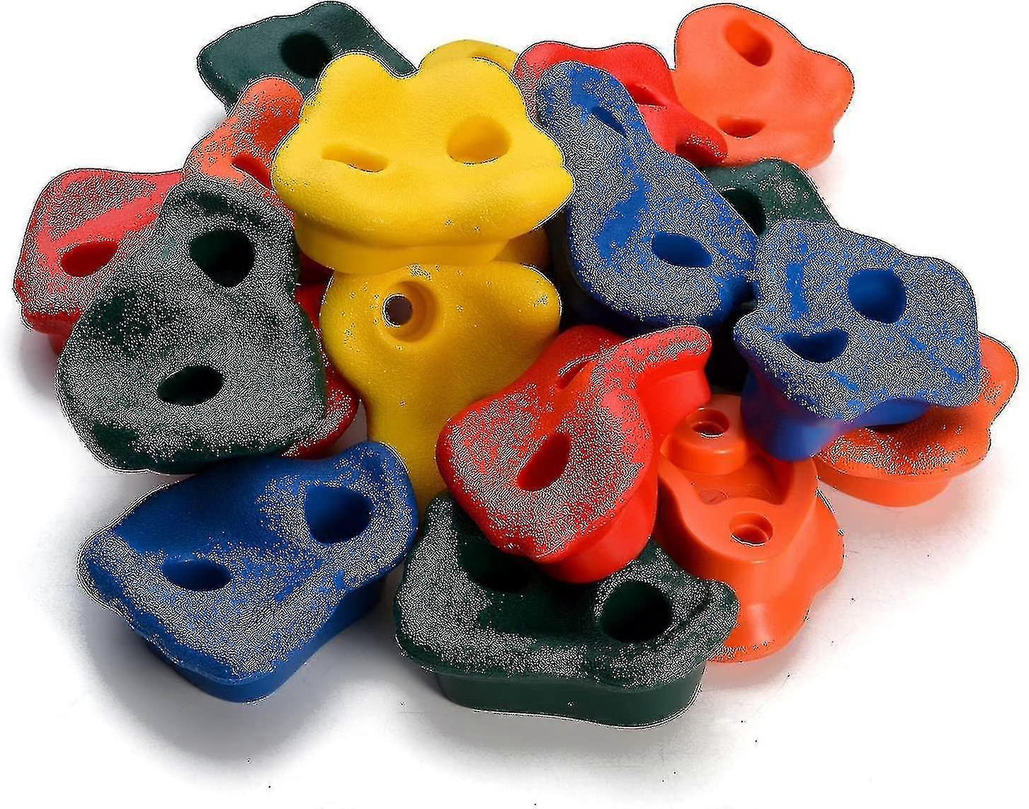 20 Pieces Stones Climbing Grips Holds Textured Climbing Holds