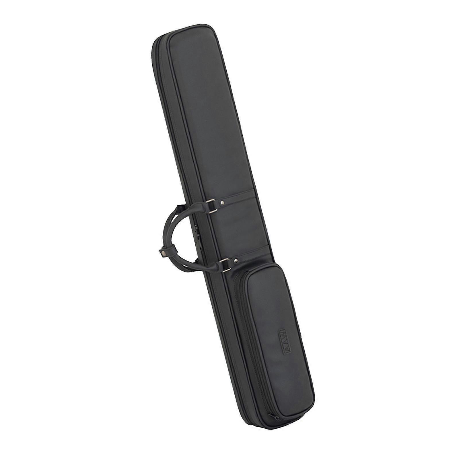 Billiard Stick Carrying Case PU Leather Pouch Thickened with Backpack Straps