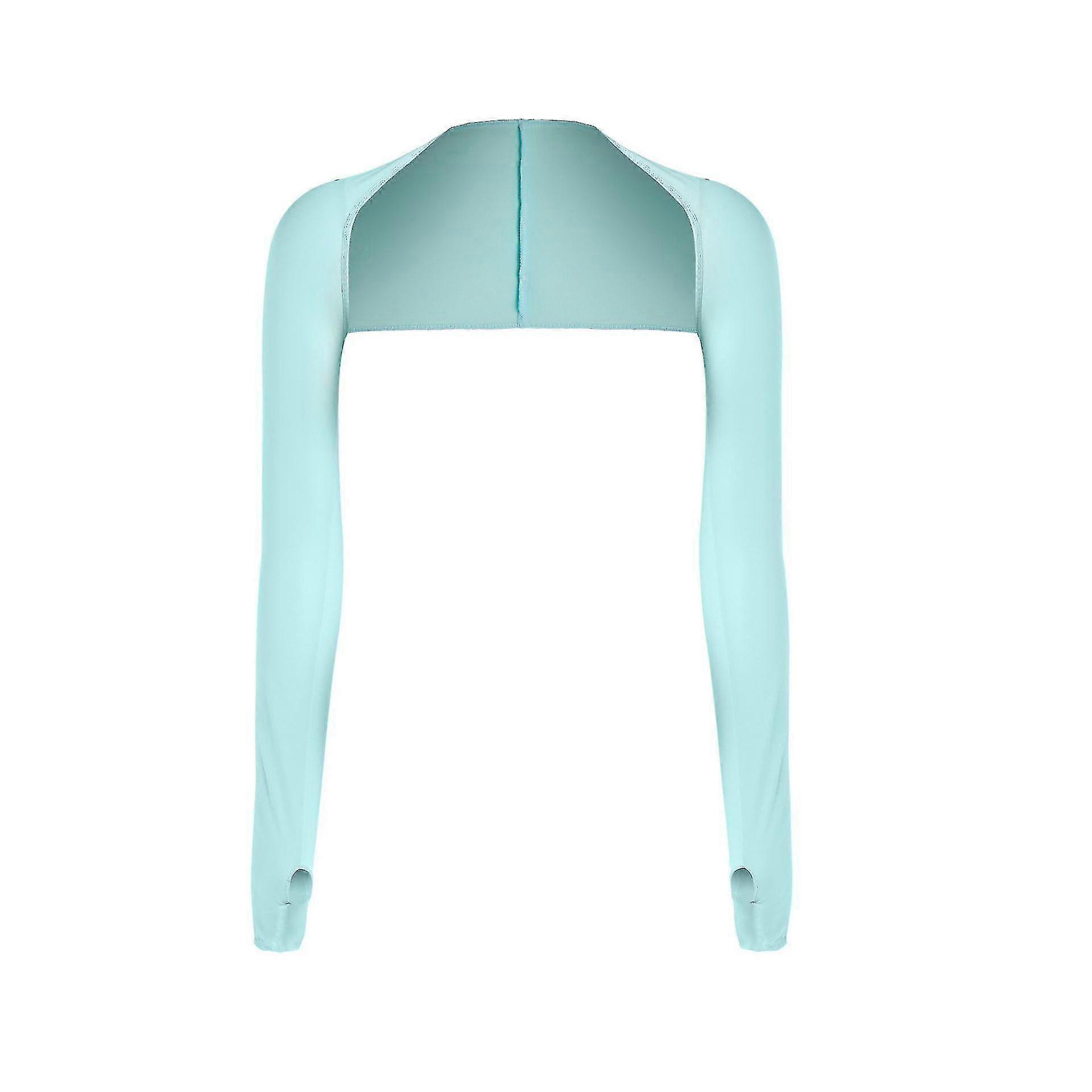 Damas Exterior Sun Shawl Cuff Mangas Deportivas