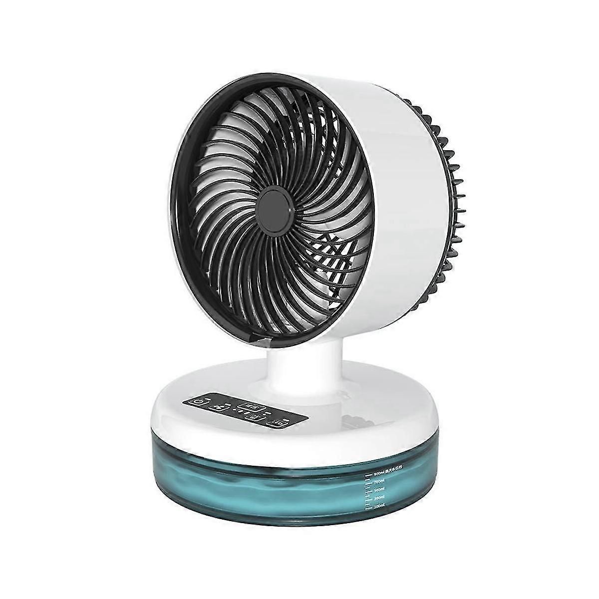 Water Spray Cooling Fan Mini Electric Fan Home Desktop Desktop Spray Atomization Fan Portable Mini