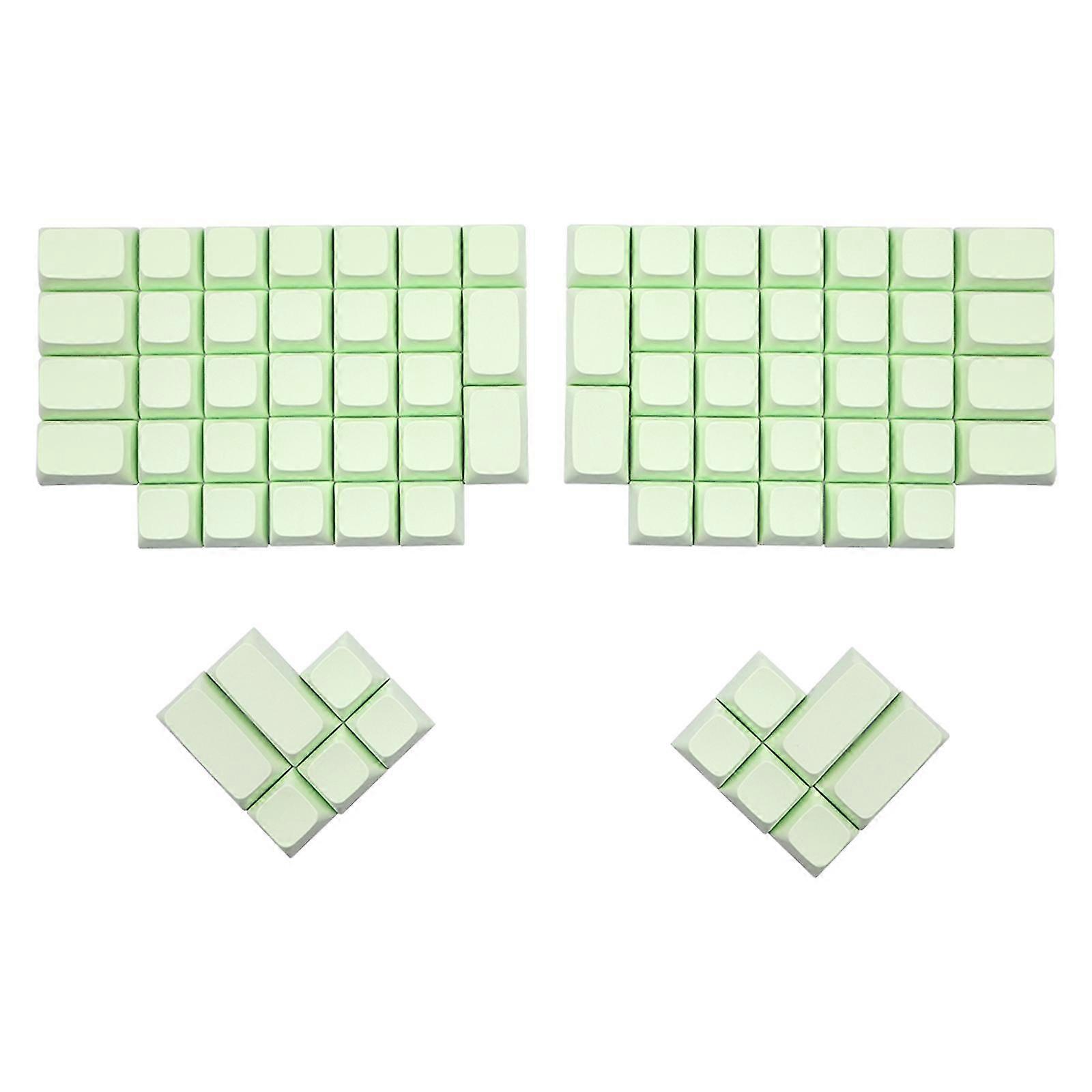 76pcs Xda Profile No Engraved Pbt Blank Keycap For Ergodox Mechanical Keyboard