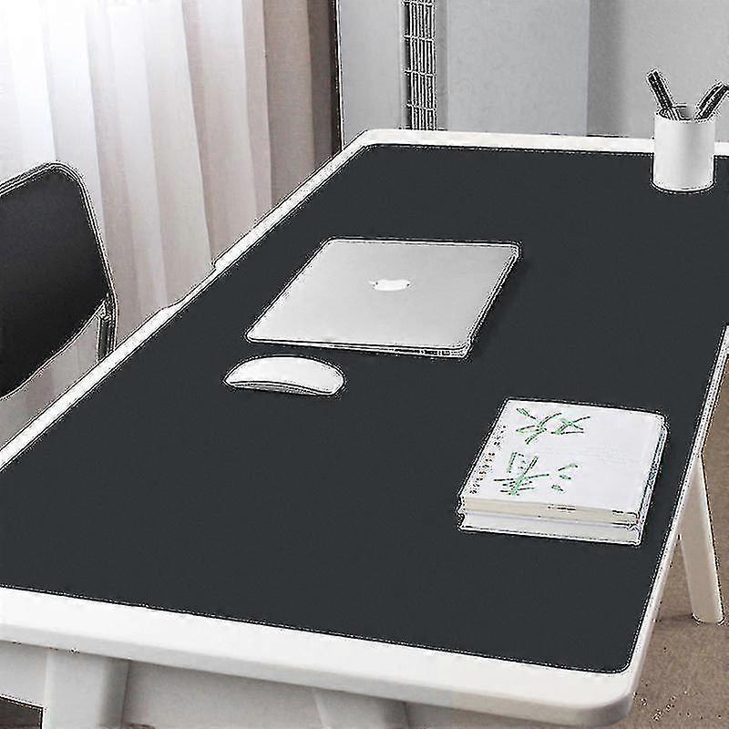 Double-side Portable Large Mouse Pad Gamer Waterproof Pu Leather Desk Mat Computer Mousepad Keyboard Table Cover(kui)