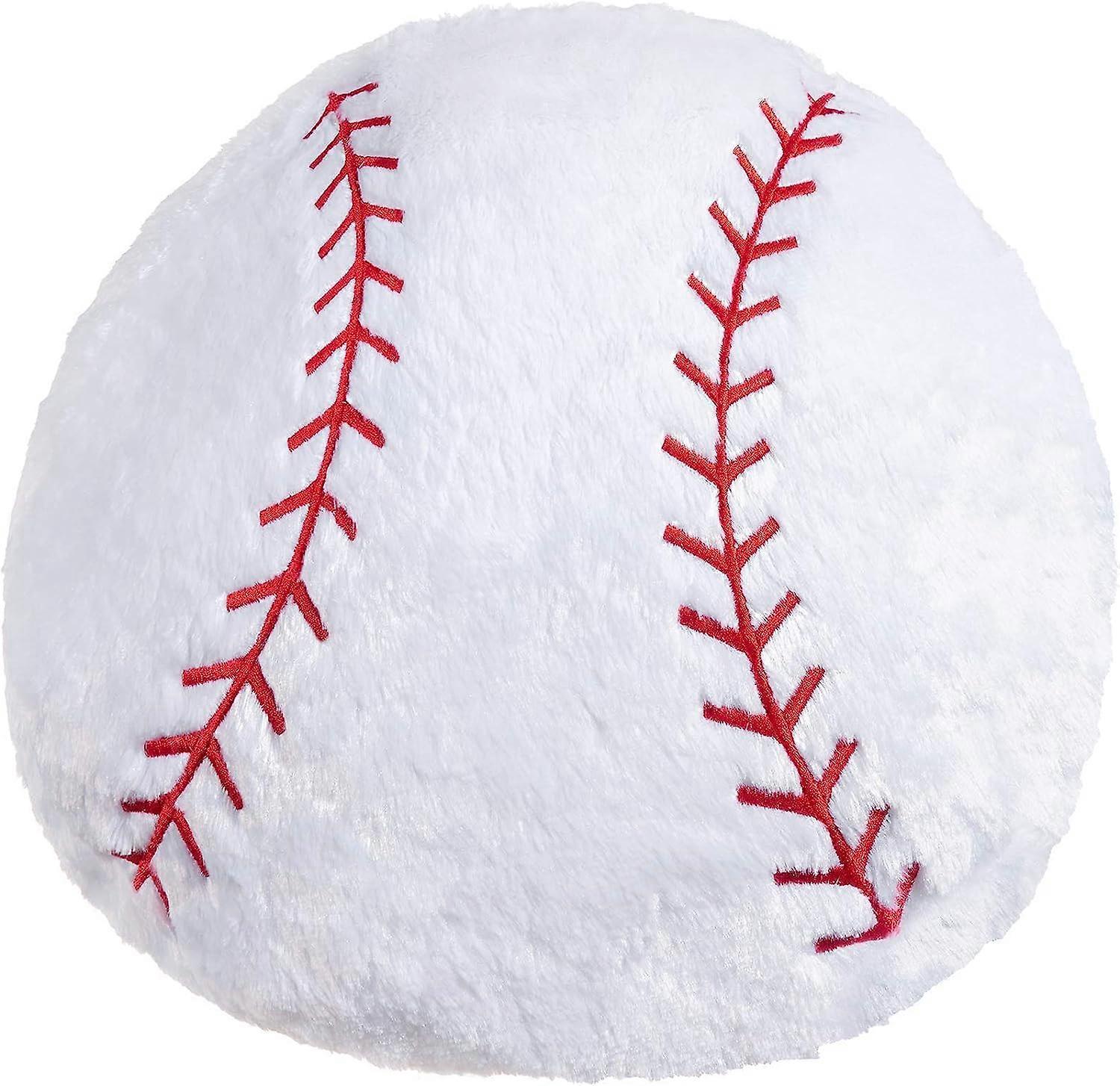 Baseball Pillow - Big Baseball Throw Pillow Soft Stuffed Baseball Plush Pillow
