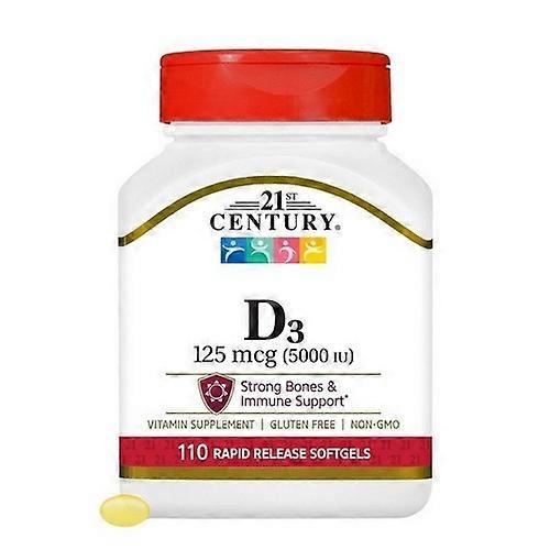 21st Century Vitamin D3 ,110 Softgels