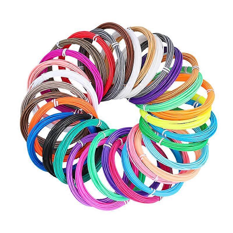 30 Rolls Of 3-Meter 3D Printing Pen Consumables Pla Consumables With Random Colors