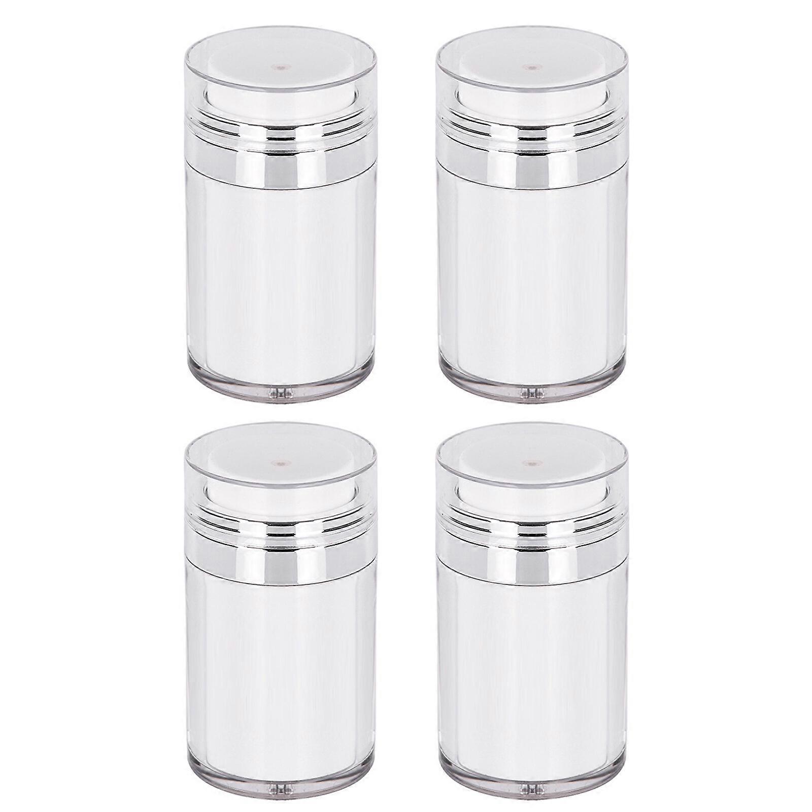 السفر فراغ كريم جرة زجاجة مضخة قابلة لإعادة الملء الصحافة مستحضرات التجميل كريم الحاويات A +