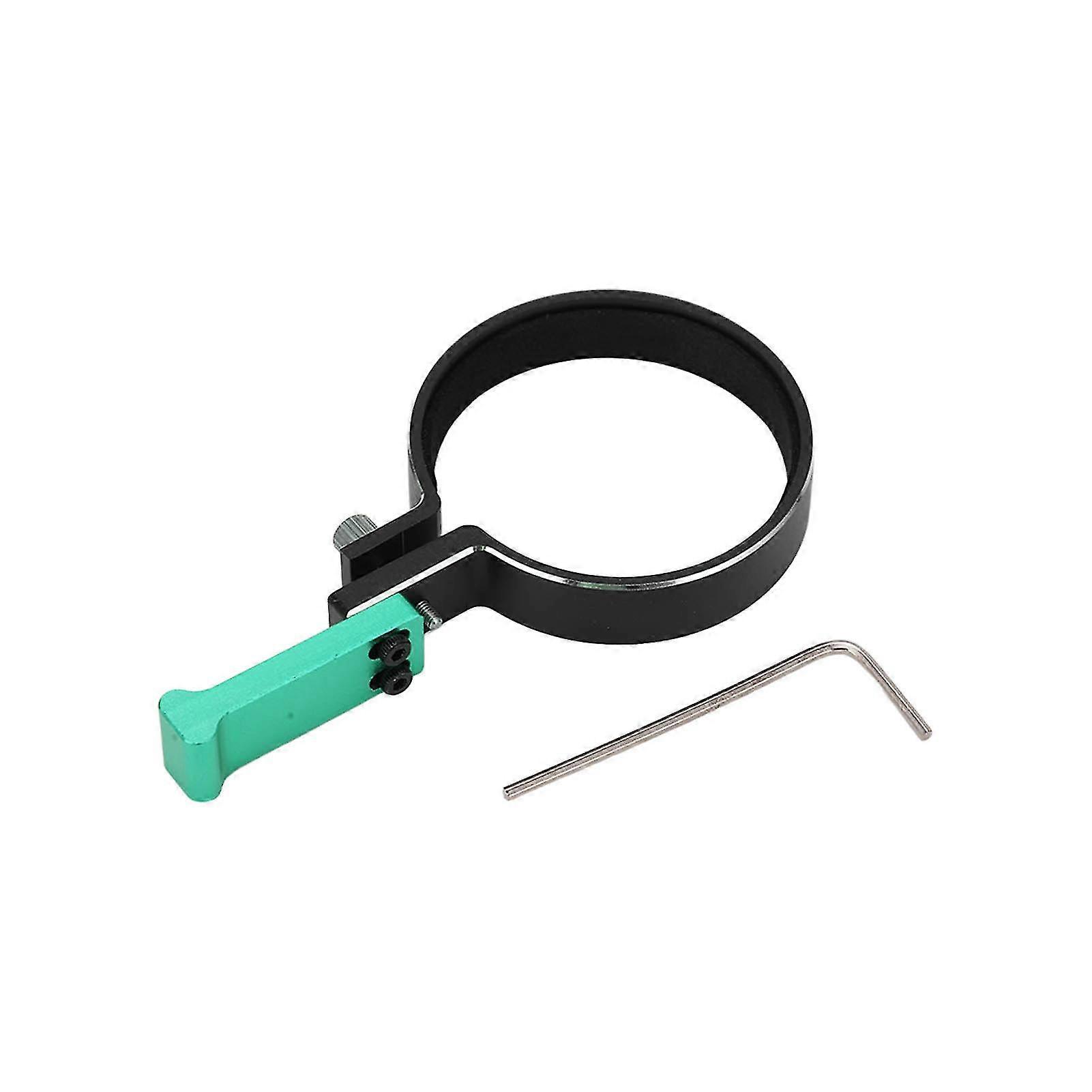 SCX10シリーズRCカーコントローラーグリーンアルミニウム合金ステアリングホイールトリガーアダプター