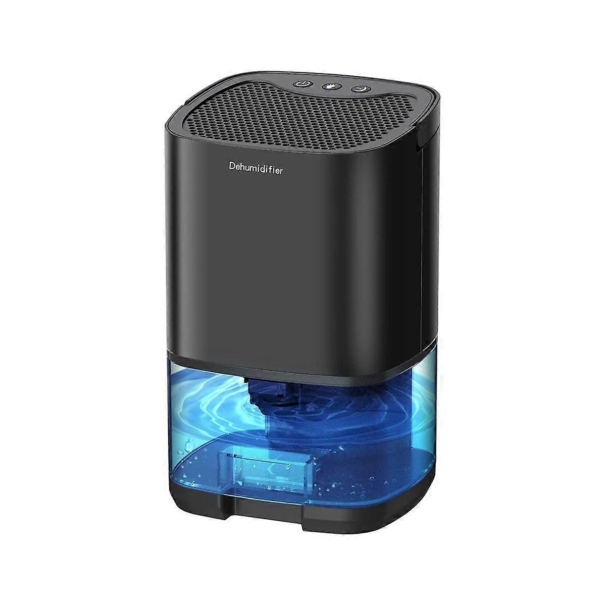 Luftentfeuchter, Luftentfeuchter 35Oz Luftentfeuchter für Badezimmer 2500 Fuß (280 Quadratfuß) EU-Stecker Schwarz