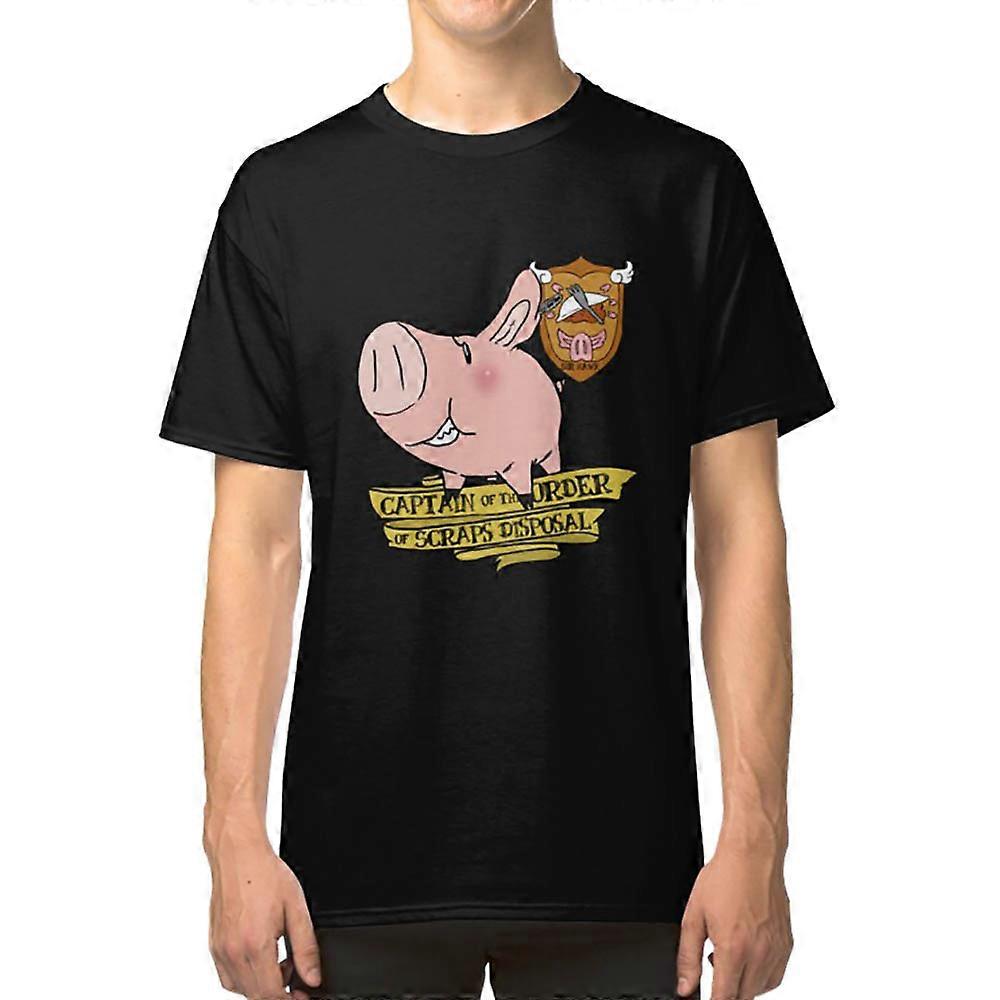 Sir Hawk, Captain of Scraps Disposal T-shirt