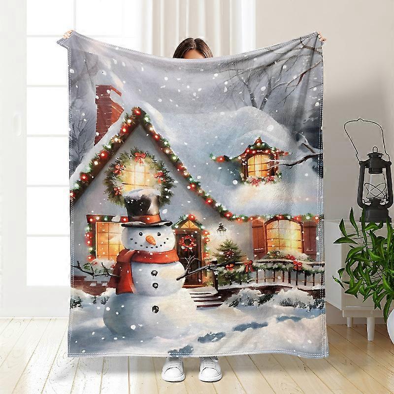 Julflanellfilt sofföverdrag Mode 159