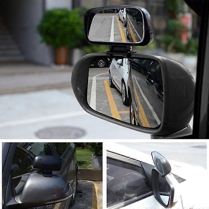 Because Rear View Mirror, 1 share, Adjustable rotation, Wide Angle Lens for Parking Assistance