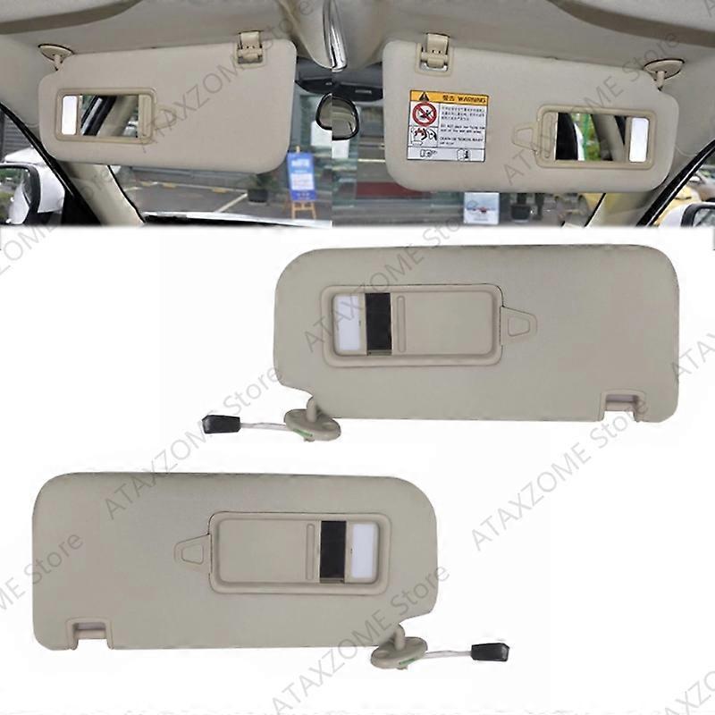 Car Interior Sun Visor For Geely Atlas Boyue Emgrand X7 Sport Proton X70 Sun Shield Sunshade Sun Visor Beige