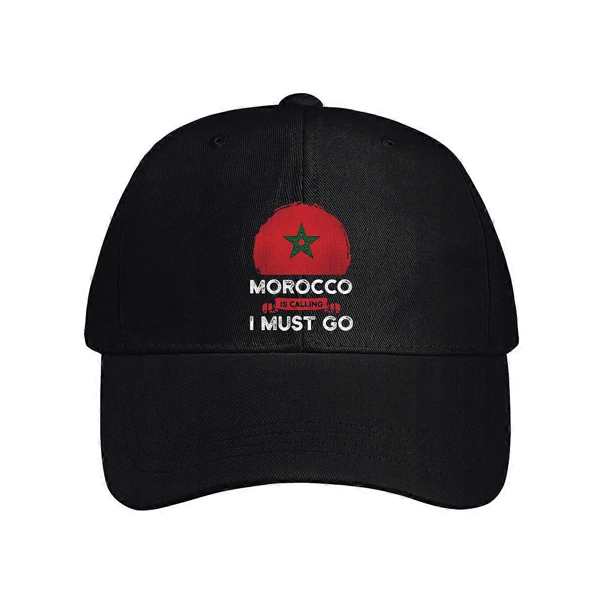 Morocco Is Calling I Must Go Baseball Cap