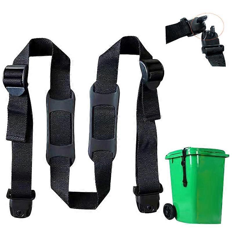 Bin Strap Garbage Lock Trash Can Lid Strap Garbage Can Security System AdjustmentTrash Cans & Wastebaskets