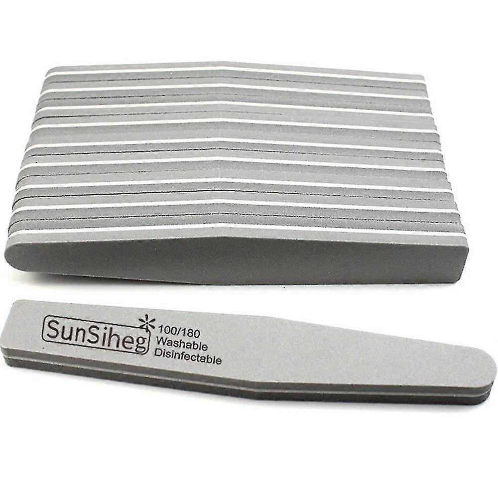 Nail Buffer Block File Sponge Washable Double Sided Acrylic Nail Polishing File