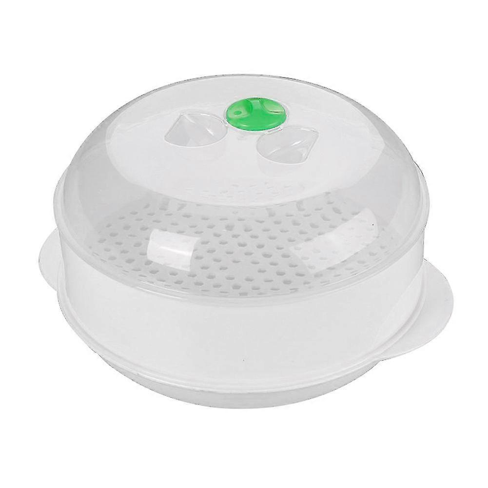Microwave Steamer Single Layer Cooker Steamer Fish Seafood Steamer Kitchen Tools
