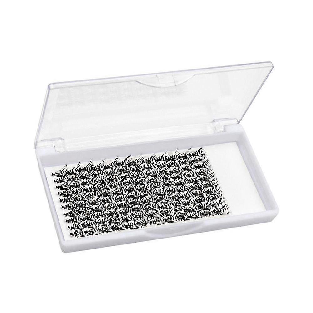120-pack Diy Cluster Lash Fluffy Segmented Single Lash Extension Bundle Soft Volumizing Makeup Tool