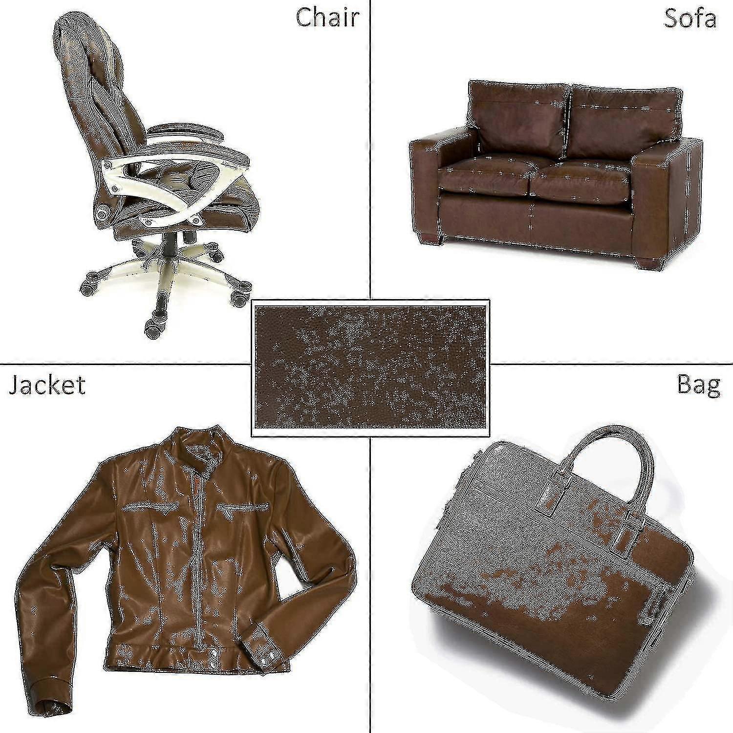 Selbstklebendes Leder Reparatur Patch Couch Sofa Autositz Stuhl Renovierung Aufkleber TW