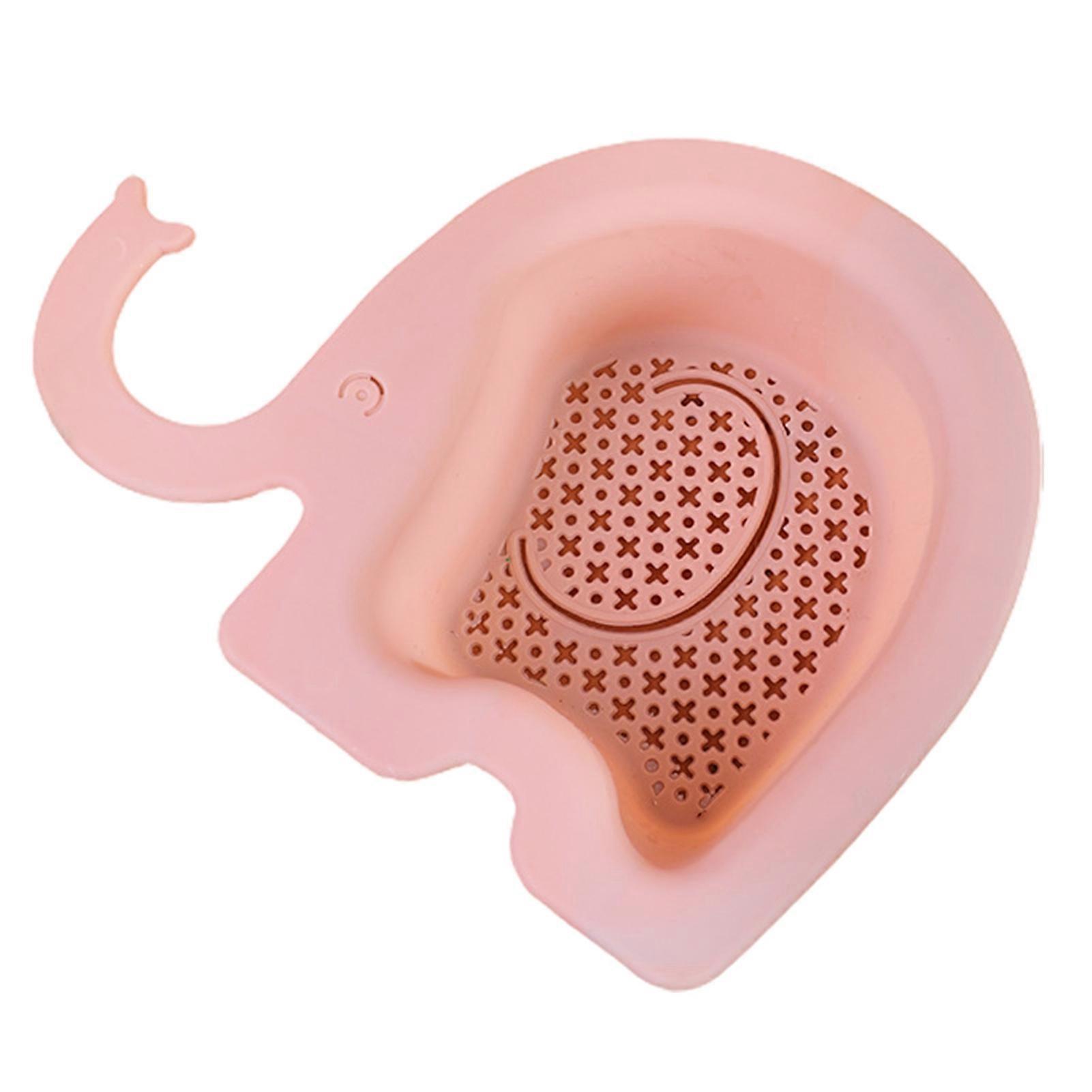 Kitchen Colander Strong Load Bearing Space-saving Elephant Shape Convenient Quick Draining Strainer Basket Cooking Utensils