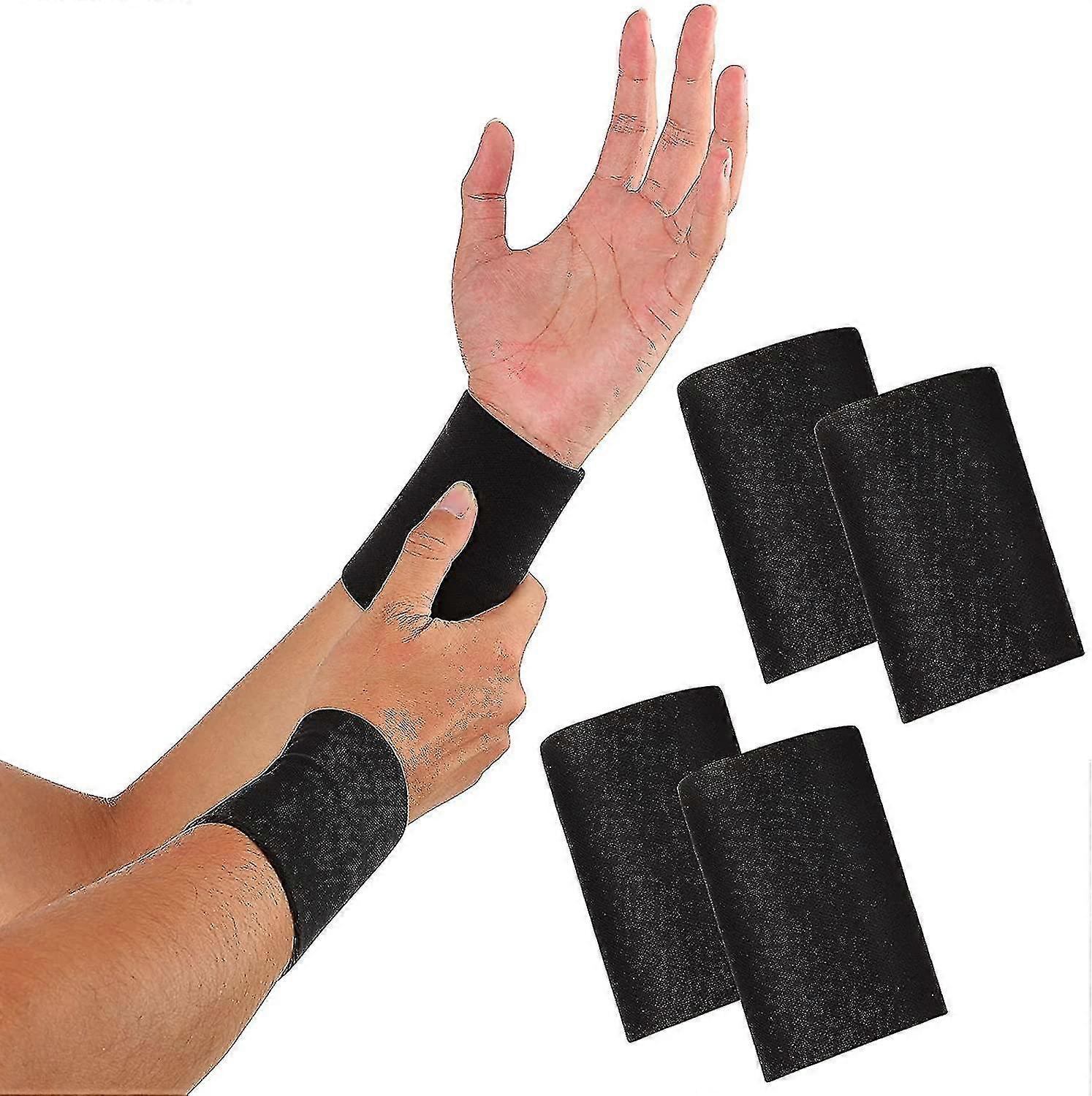 Sunrain 2 Pairs Compression Wrist Sleeve Compression Wrist Brace Wrist Supports Wrist Wrap A