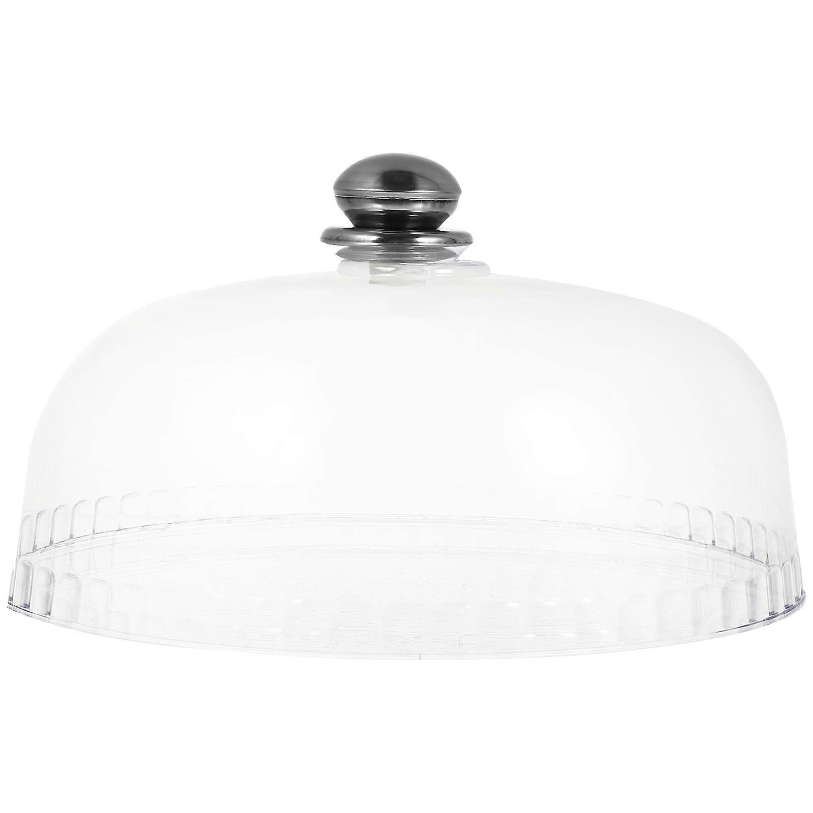 Couvercle de protection transparent en plastique Couvercle de collation Couvercle de gâteau anti-poussière